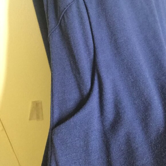 Chico's Navy Blue LIghtweight A-Line Dress - Picture 3 of 7